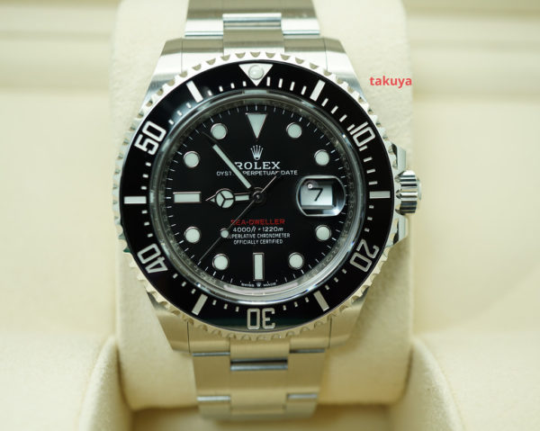 Rolex 126600 SEA-DWELLER 43 CYCLOPS RED TEXT MK2 2020 WARRANTY COMPLETE SET
