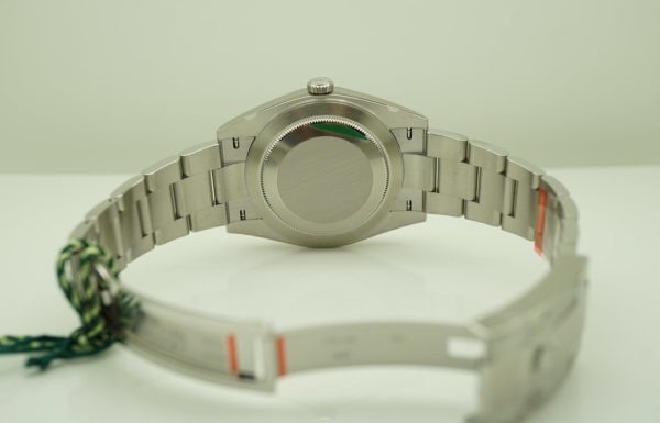 BRAND NEW Rolex 126334 DATEJUST 41 FLUTED BEZEL BLUE STICKS DIAL OYSTER 2020 FULL SET - Image 8
