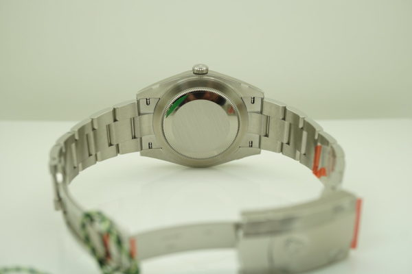 BRAND NEW Rolex 126334 DATEJUST 41 FLUTED BEZEL DARK RHODIUM DIAL OYSTER BAND 2020 FULL SET - Image 8