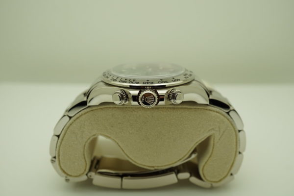 Rolex 116509 DAYTONA 18K WHITE GOLD BLUE DIAL 2017 WARRANTY FULL SET - Image 3