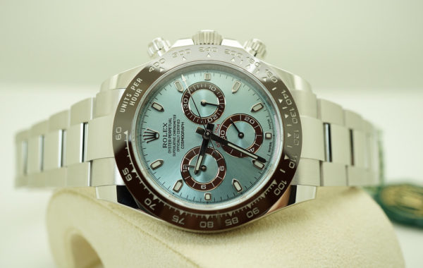 BRAND NEW Rolex 116506 PLATINUM DAYTONA ICE BLUE DIAL 2020 COMPLETE SET - Image 10