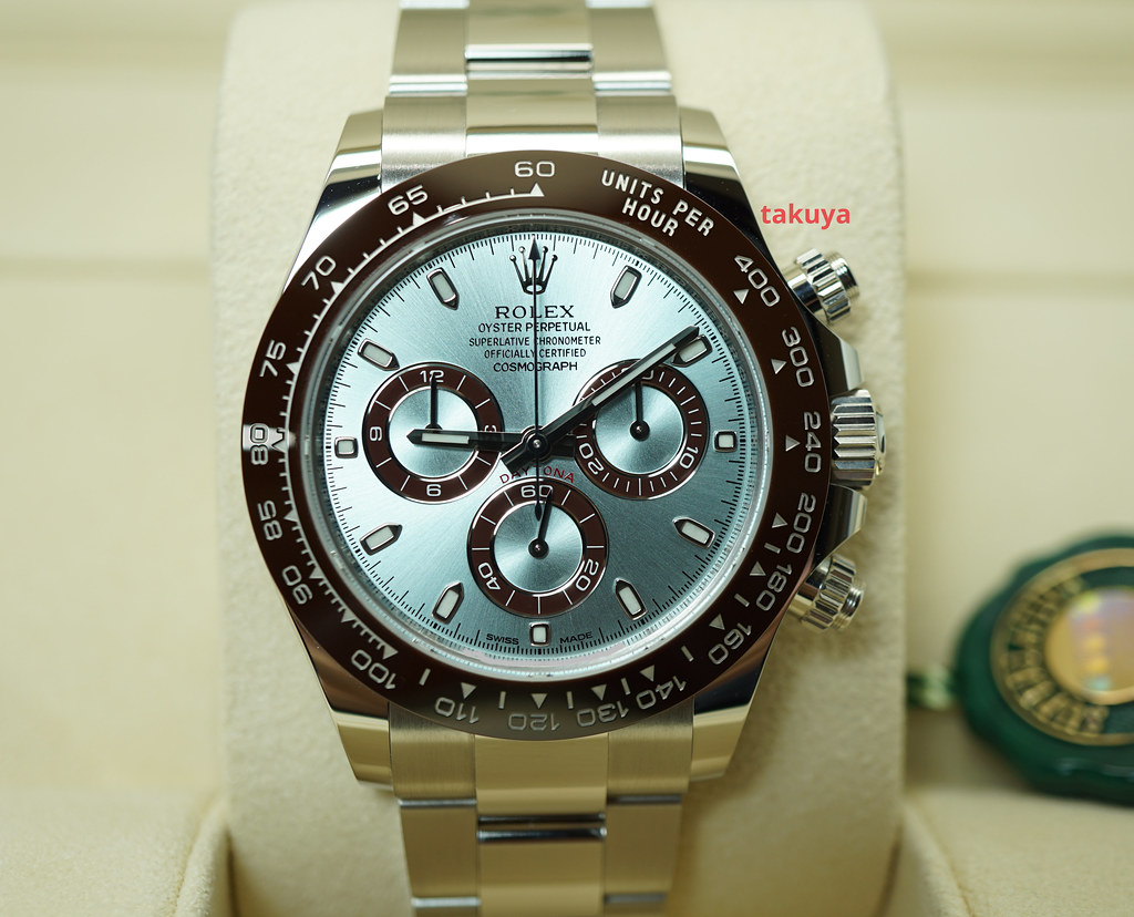 BRAND NEW Rolex 116506 PLATINUM DAYTONA ICE BLUE DIAL 2020 COMPLETE SET ...