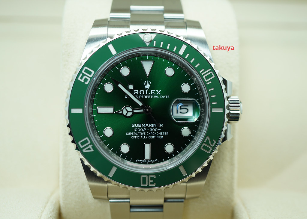 rolex hulk dial