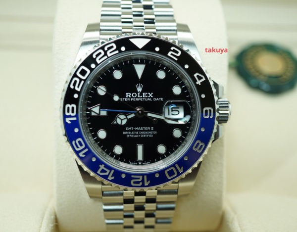 BRAND NEW Rolex 126710BLNR GMT MASTER II BLACK BLUE BEZEL JUBILEE BAND 2020 FULL SET