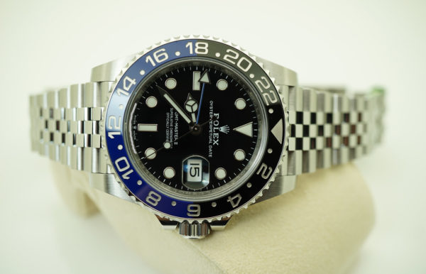 BRAND NEW Rolex 126710BLNR GMT MASTER II BLACK BLUE BEZEL JUBILEE BAND 2020 FULL SET - Image 9