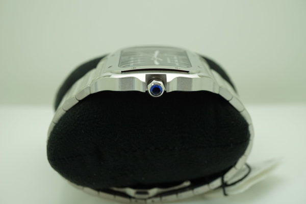 BRAND NEW Cartier SANTOS DE CARTIER LARGE STEEL BLUE DIAL 2020 MODEL COMPLETE SET - Image 3