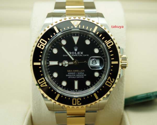 Rolex 126603 SEA-DWELLER 18K YELLOW GOLD STEEL 43MM 2020 COMPLETE SET
