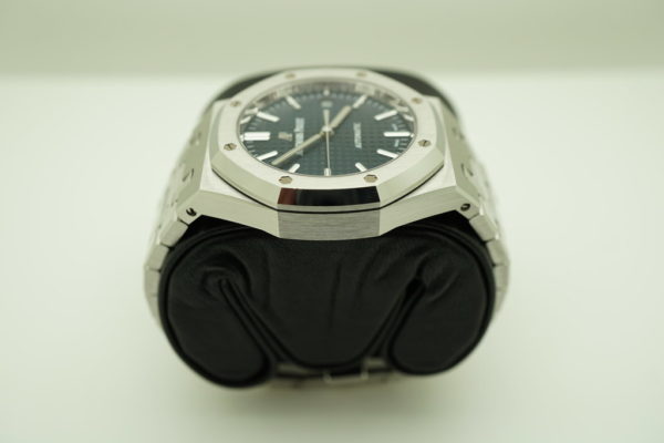 Audemars PIGUET ROYAL OAK 15450ST BOUTIQUE BLUE DIAL 37MM WARRANTY FULL SET - Image 4