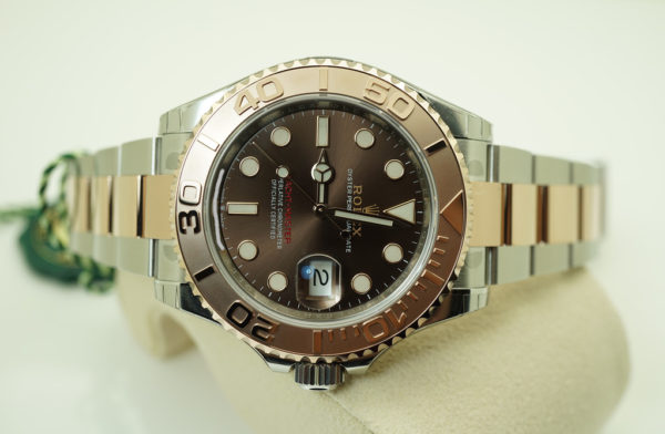 BRAND NEW Rolex 126621 YACHTMASTER ROSE GOLD STEEL CHOCOLATE DIAL 40MM 2021 FULL SET - Image 9