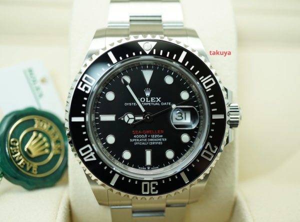 BRAND NEW Rolex 126600 SEA-DWELLER 43MM CYCLOPS RED TEXT 2020 COMPLETE SET