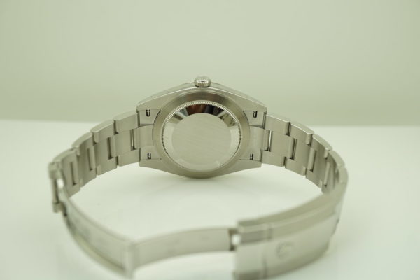 MINT Rolex 126334 DATEJUST 41 FLUTED BEZEL BLUE STICKS DIAL OYSTER 2020 FULL SET - Image 8