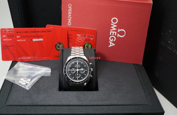 NEW Omega SPEEDMASTER PROFESSIONAL MOONWATCH SAPPHIRE NEW 2021 MODEL FULL SET - Image 2