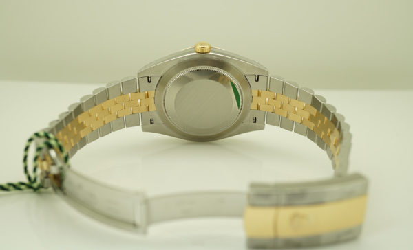 BRAND NEW Rolex 126333 DATEJUST 41 2 TONE FLUTED BEZEL SILVER DIAL JUBILEE BAND 2021 FULL SET - Image 8