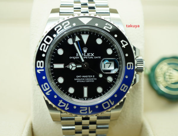 BRAND NEW Rolex 126710BLNR GMT MASTER II BLACK BLUE BEZEL JUBILEE BAND 2021 FULL SET