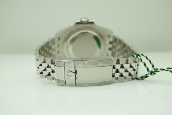 BRAND NEW Rolex 126710BLNR GMT MASTER II BLACK BLUE BEZEL JUBILEE BAND 2021 FULL SET - Image 7