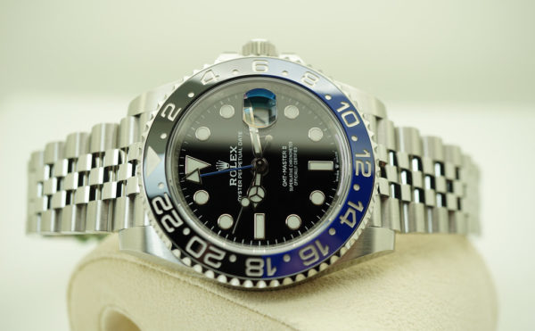 BRAND NEW Rolex 126710BLNR GMT MASTER II BLACK BLUE BEZEL JUBILEE BAND 2021 FULL SET - Image 10