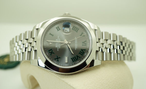 BRAND NEW Rolex 126300 DATEJUST 41 WIMBLEDON DIAL JUBILEE BAND 2020 FULL SET - Image 10