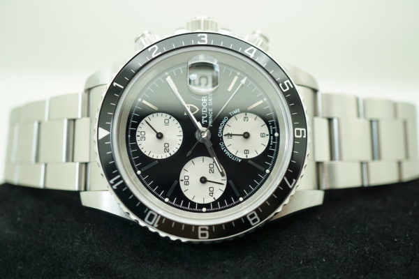 Tudor 79270 BIG BLOCK PRINCE DATE PRE-TIGER CHRONOGRAPH BLACK DIAL BOXES PAPERS - Image 10