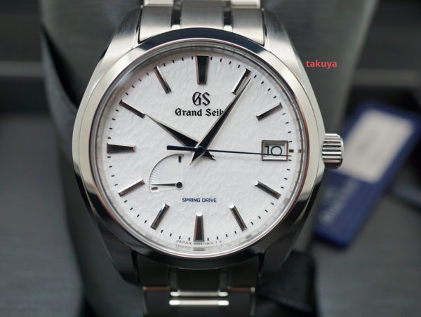BRAND NEW Grand Seiko SPRING DRIVE SNOWFLAKE DIAL TITANIUM SBGA211 2021 COMPLETE SET
