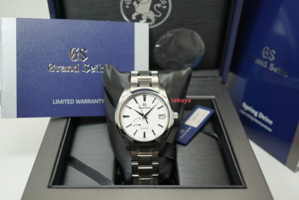 BRAND NEW Grand Seiko SPRING DRIVE SNOWFLAKE DIAL TITANIUM SBGA211 2021 COMPLETE SET - Image 2