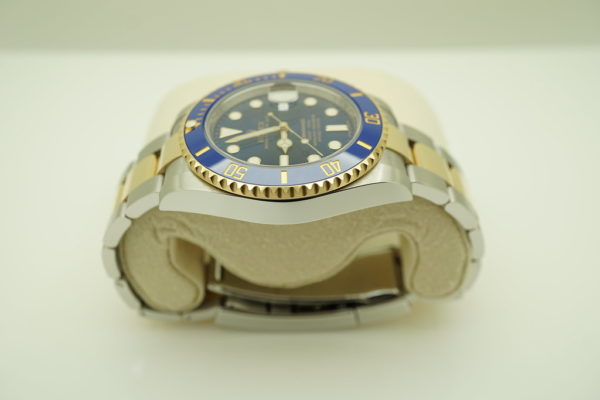 Rolex 116613LB SUBMARINER 2 TONE SUNBURST BLUE DIAL 2020 WARRANTY FULL SET - Image 4
