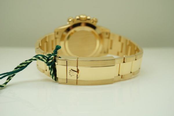BRAND NEW Rolex 116508 DAYTONA 18K YELLOW GOLD CHAMPAGNE DIAL 2021 COMPLETE SET - Image 7