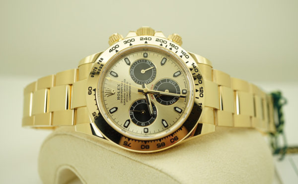 BRAND NEW Rolex 116508 DAYTONA 18K YELLOW GOLD CHAMPAGNE DIAL 2021 COMPLETE SET - Image 10