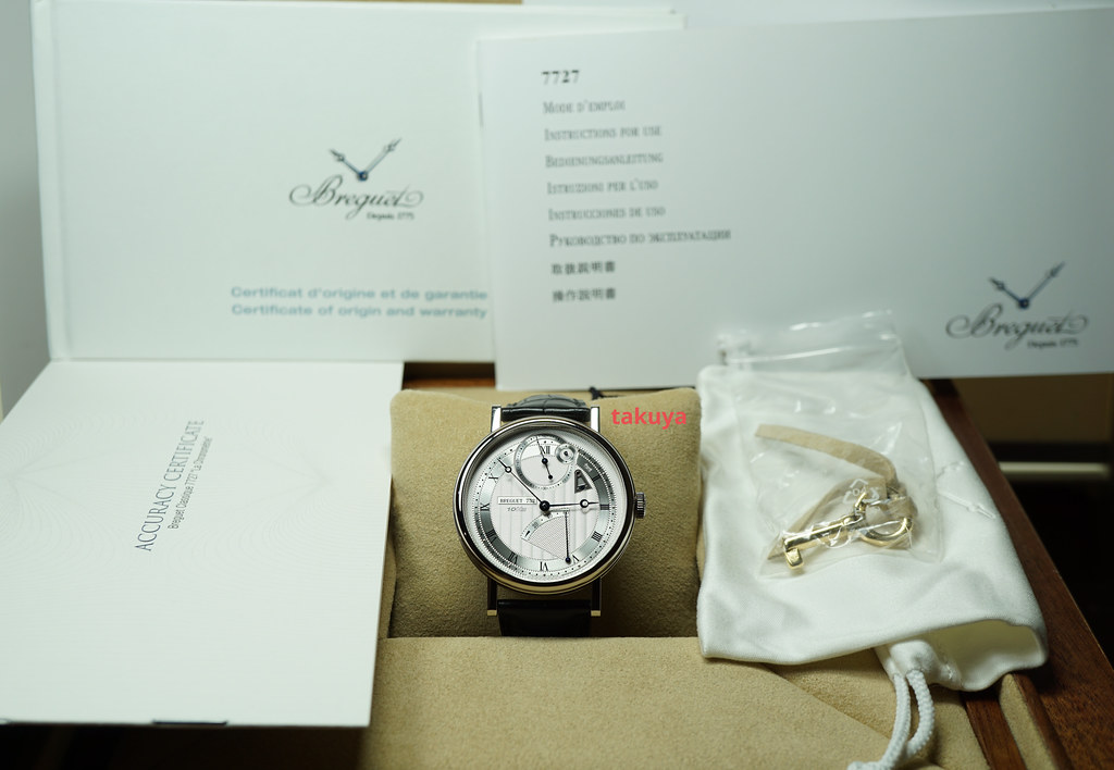 BRAND NEW Breguet CLASSIQUE CHRONOMETRIE 7727 10Hz WHITE GOLD 41MM 2021 FULL SET Takuya Watches