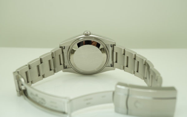 Rolex 114200 OYSTER PERPETUAL 34MM OLIVE GREEN DIAL 2019 WARRANTY COMPLETE SET - Image 8