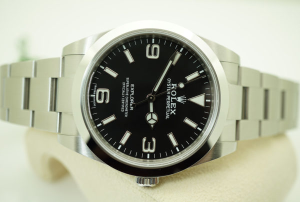 BRAND NEW Rolex 214270 EXPLORER I FULL LUME DIAL 39MM 2021 COMPLETE SET - Image 8