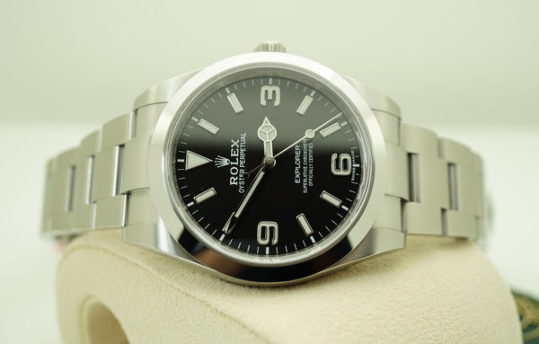 BRAND NEW Rolex 214270 EXPLORER I FULL LUME DIAL 39MM 2021 COMPLETE SET - Image 9