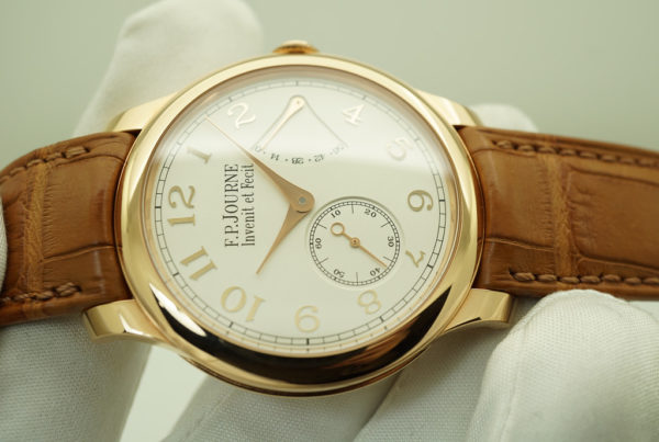 FP Journe CHRONOMETRE SOUVERAIN 18K ROSE GOLD SOLID GOLD DIAL 40MM FULL SET - Image 11
