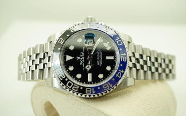 BRAND NEW Rolex 126710BLNR GMT MASTER II BLACK BLUE BEZEL JUBILEE BAND 2020 FULL SET - Image 10