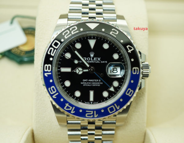 BRAND NEW Rolex 126710BLNR GMT MASTER II BLACK BLUE BEZEL JUBILEE BAND 2020 FULL SET