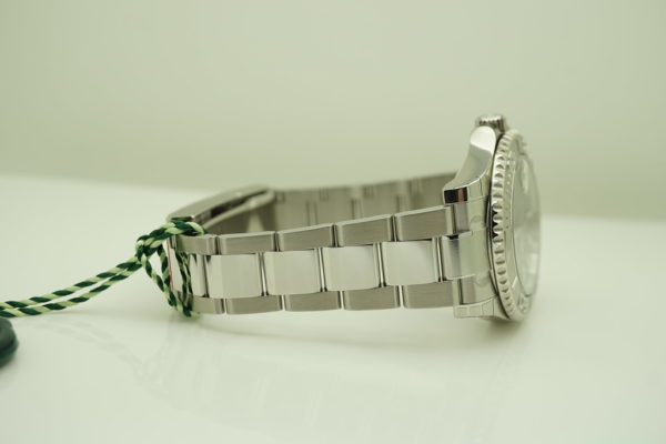 BRAND NEW Rolex 268622 YACHTMASTER PLATINUM BEZEL SLATE DIAL 37MM 2021 FULL SET - Image 6