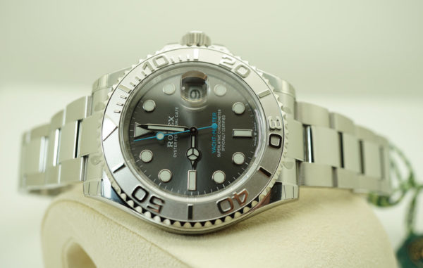 BRAND NEW Rolex 126622 YACHTMASTER PLATINUM BEZEL SLATE DIAL 40MM 2021 FULL SET - Image 9