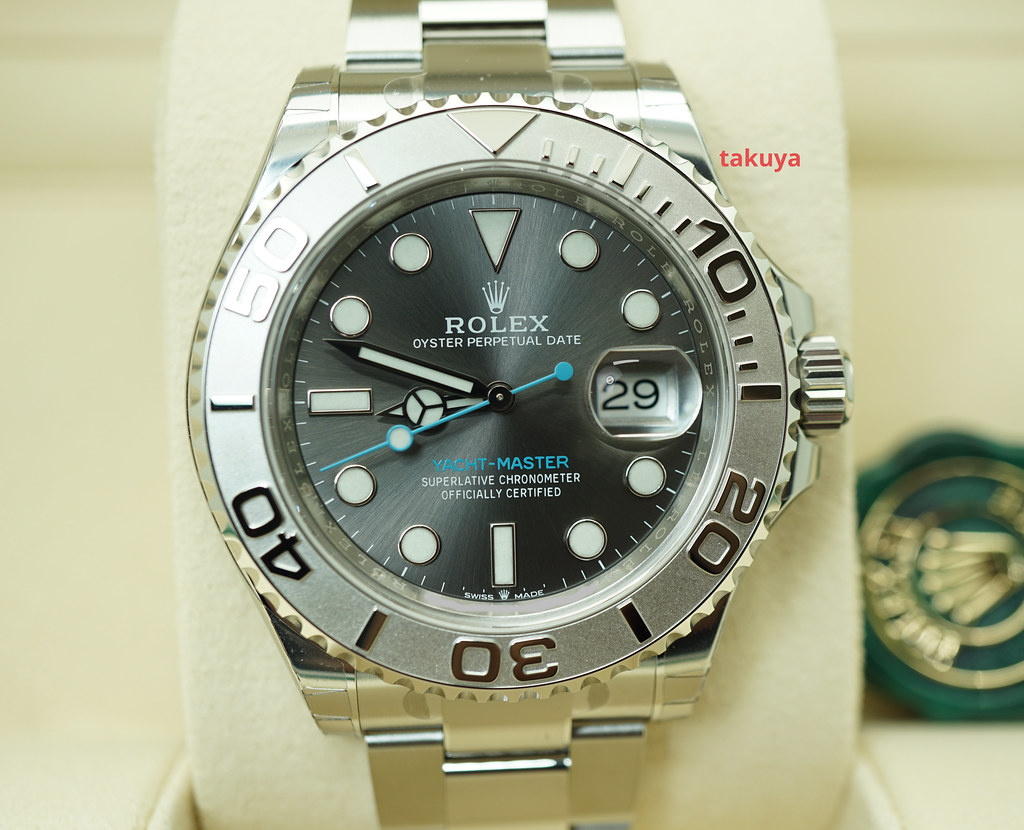 rolex yachtmaster slate