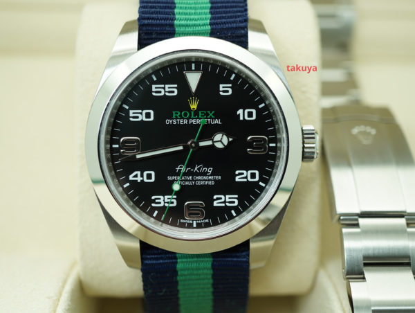 Rolex 116900 AIR KING 40MM RANDOM SERIAL 2020 WARRANTY COMPLETE SET