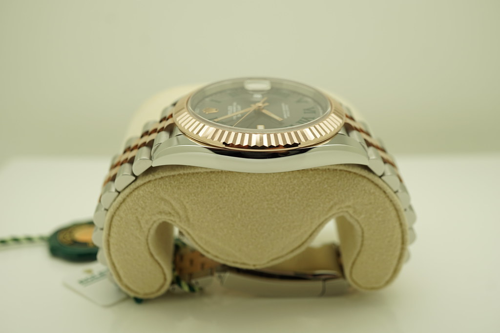 rolex datejust 41 wimbledon rose gold jubilee
