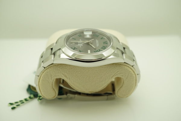 BRAND NEW Rolex 126300 DATEJUST 41 WIMBLEDON DIAL OYSTER BAND 2021 FULL SET - Image 4
