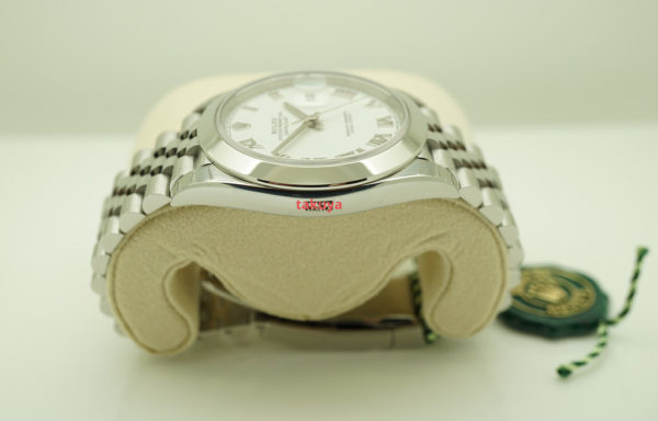 BRAND NEW Rolex 126300 DATEJUST 41 WHITE ROMAN DIAL JUBILEE BAND 2021 FULL SET - Image 4
