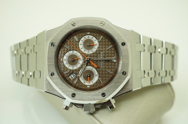 Audemars PIGUET ROYAL OAK CHRONOGRAPH 26300ST BROWN DIAL 39MM SERVICED FULL SET - Image 11