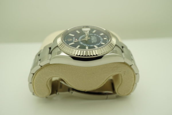 Rolex 326934 SKY-DWELLER STAINLESS STEEL BLUE DIAL 2020 WARRANTY FULL SET - Image 4