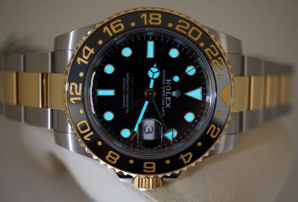 NEW Rolex 116713LN GMT MASTER II CERAMIC 2 TONE YELLOW GOLD 2021 FULL SET - Image 11