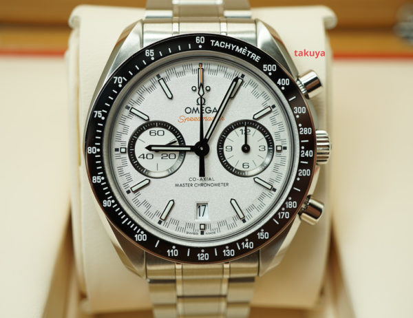 MINT Omega SPEEDMASTER RACING WHITE DIAL 2020 WARRANTY FULL SET