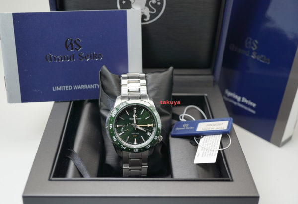 Grand Seiko SPORT COLLECTION SPRING DRIVE GMT SBGE257 GREEN 2020 FULL SET - Image 2