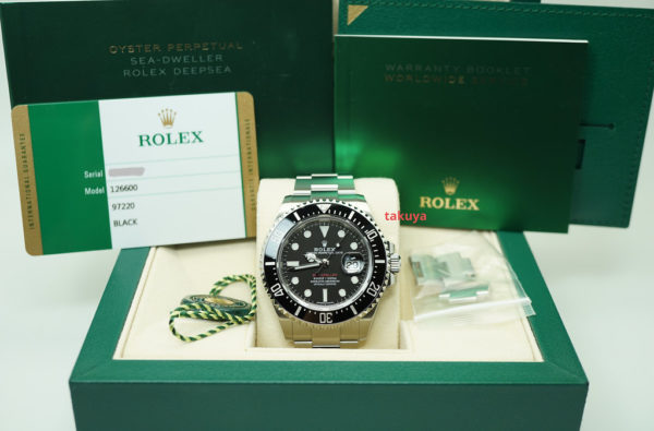 MINT Rolex 126600 SEA-DWELLER 43 RED TEXT 50TH ANNIVERSARY MK 1 2018 WARRANTY - Image 2