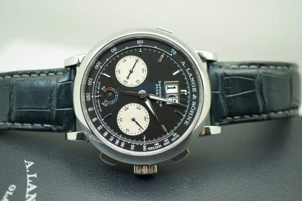 A. Lange & Sohne DATOGRAPH UP DOWN PLATINUM DEPLOYANT CLASP 405.035 41MM FULL SET - Image 8