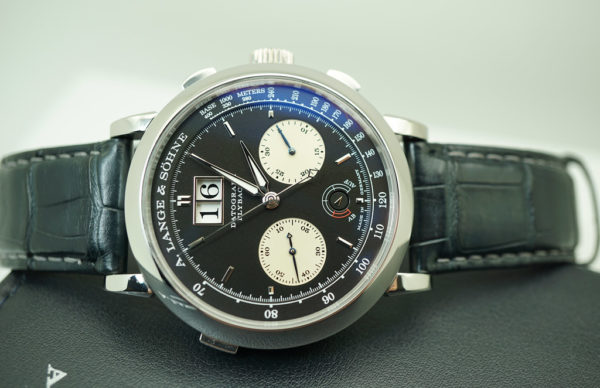 A. Lange & Sohne DATOGRAPH UP DOWN PLATINUM DEPLOYANT CLASP 405.035 41MM FULL SET - Image 9