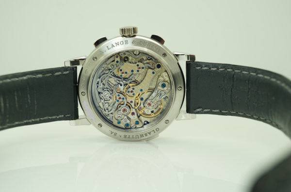 A. Lange & Sohne DATOGRAPH UP DOWN PLATINUM DEPLOYANT CLASP 405.035 41MM FULL SET - Image 7